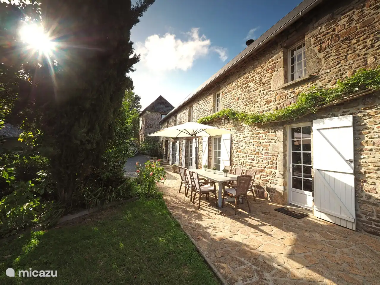 Die Terrasse am Nachmittag