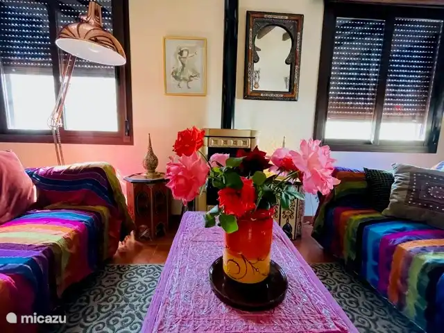 Casa Rosalía en España, Andalucía, Arenas - finca Sala de estar