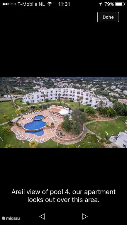 aperçu du parc à la 4ème piscine (près de la casa sophie)