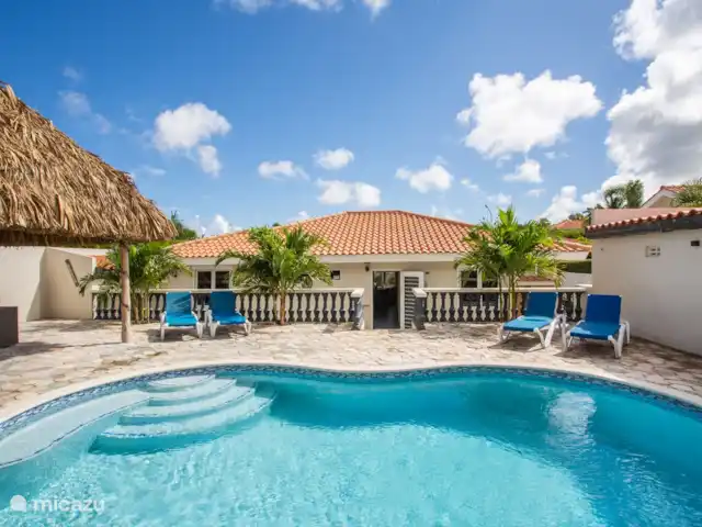 Villa Cas Mi dushi huren in Curaçao, Banda Ariba (oost), Jan Thiel - villa achterdeur