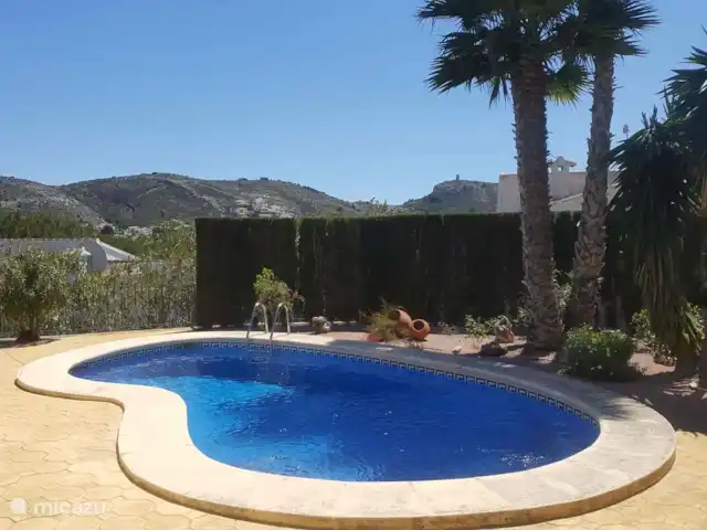 Location de Vacances Espagne, Costa Blanca, Moraira, villa - Villa Flamenca Belle piscine isolée.