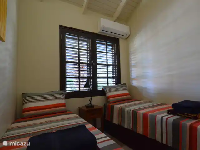 Blue Bay Curaçao Beach Villa | Curaçao, Curaçao-Centre, Blue Bay - villa Troisième chambre avec deux lits