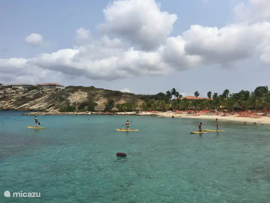 plage de la baie bleue