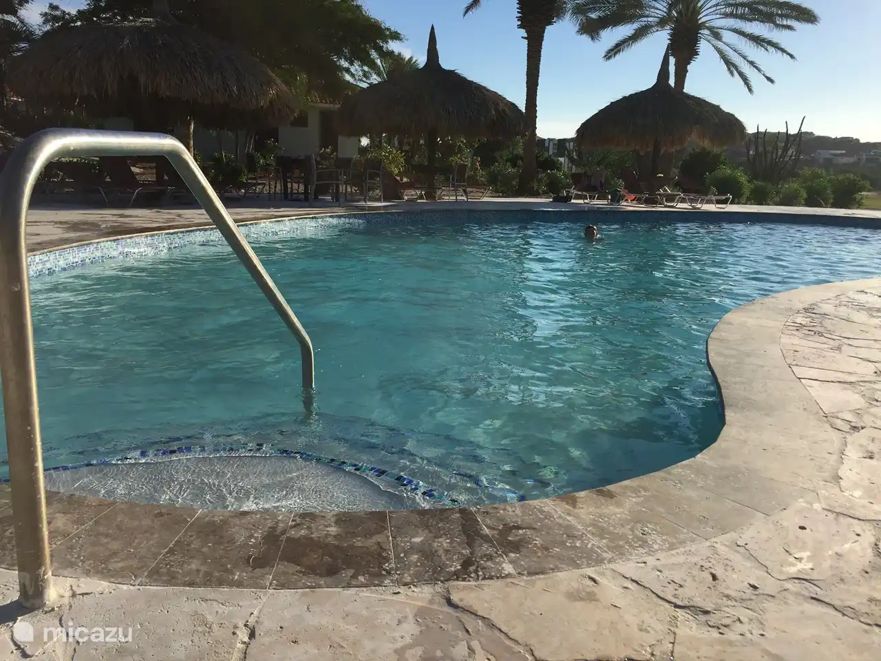 Belle grande piscine à 30 mètres de la villa