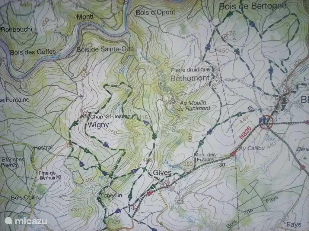 Muchas oportunidades de senderismo.