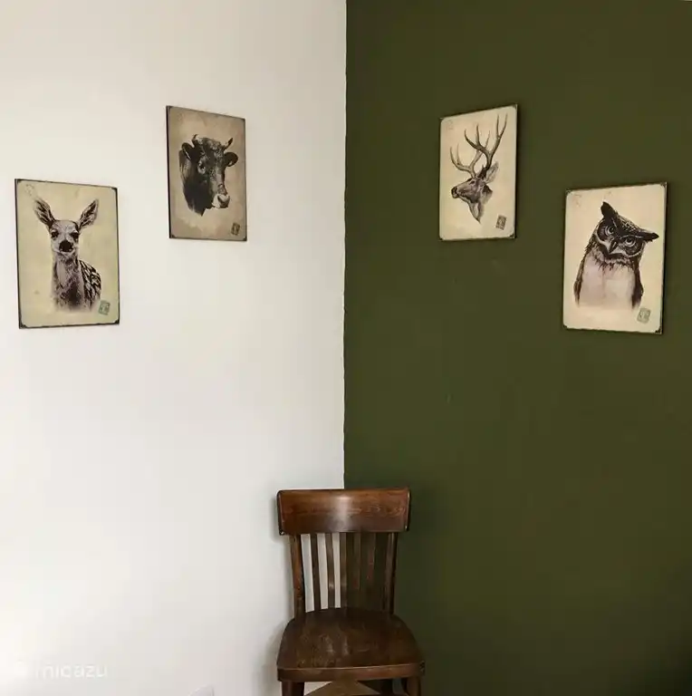 Dormitorio en el ático (detalle)