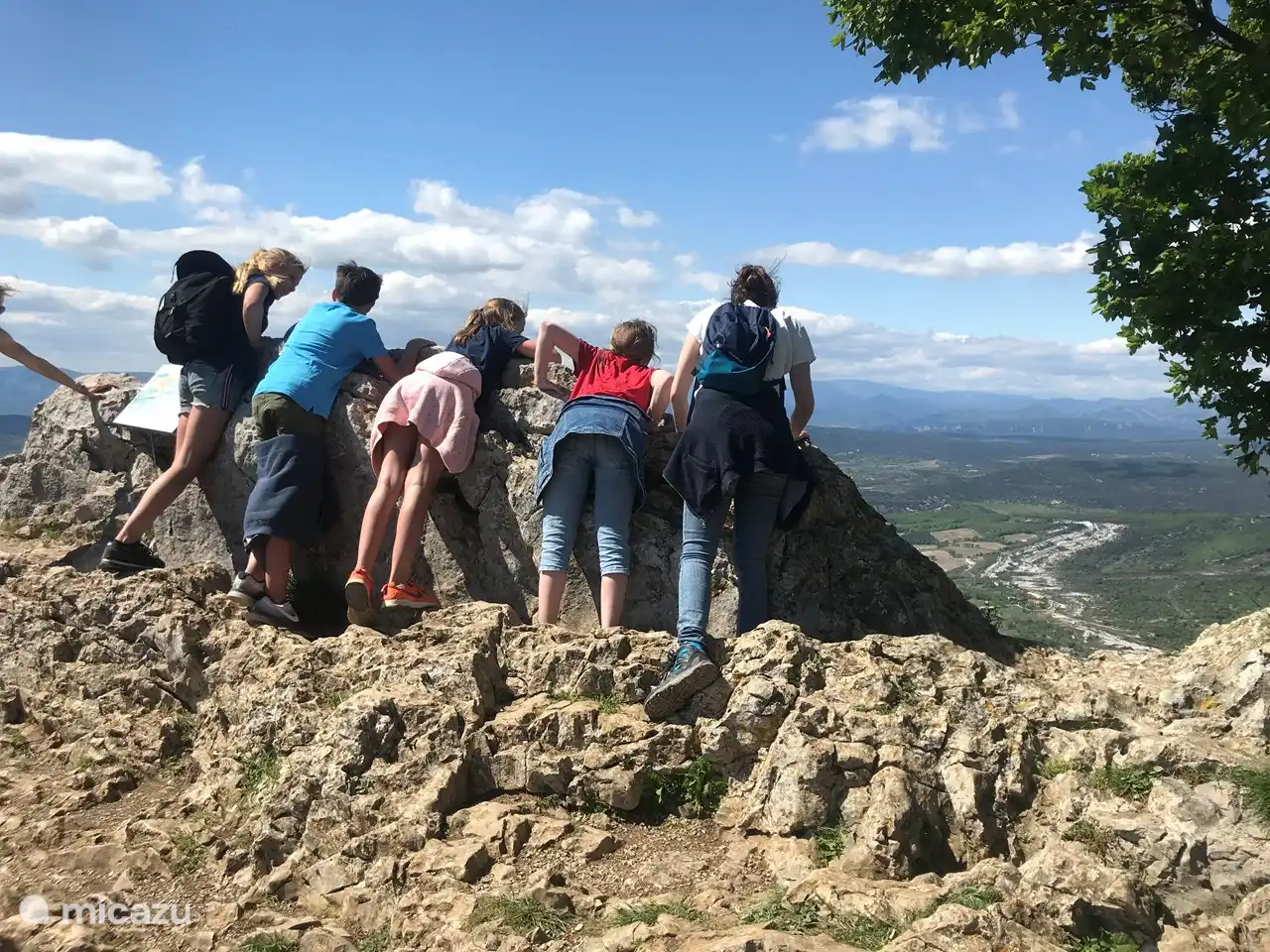 Vue imprenable en récompense de l'ascension du Pic Saint-Loupe