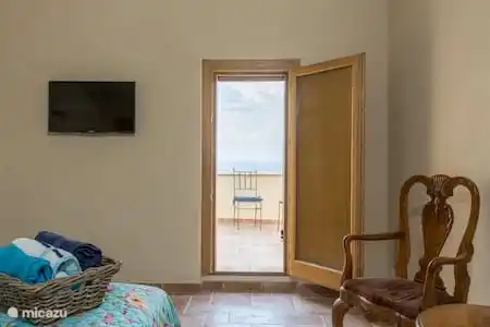 Vue vers la terrasse