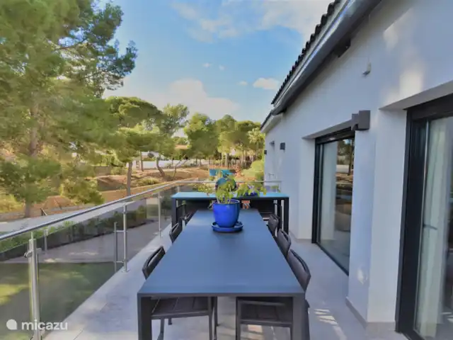 La Guinda del Pastel | Espagne, Costa Blanca, Benidorm - villa Coin repas 9 places avec auvent et Big Green Egg