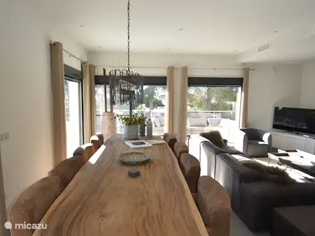 La Guinda del Pastel | Espagne, Costa Blanca, Benidorm - villa Table à manger spacieuse de 410 x 120.