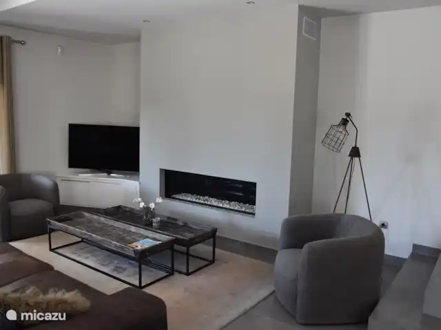 La Guinda del Pastel | Espagne, Costa Blanca, Benidorm - villa Coin salon avec foyer au gaz
