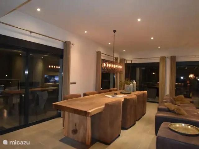 La Guinda del Pastel | Espagne, Costa Blanca, Benidorm - villa Salle à manger illuminée