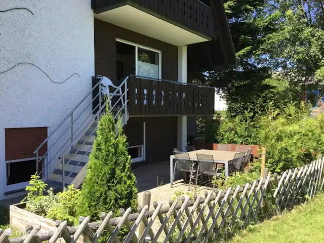 Haus vor Anker | Allemagne, Forêt-Noire , Feldberg - maison de vacances Vue cuisine avec balcon sur le jardin