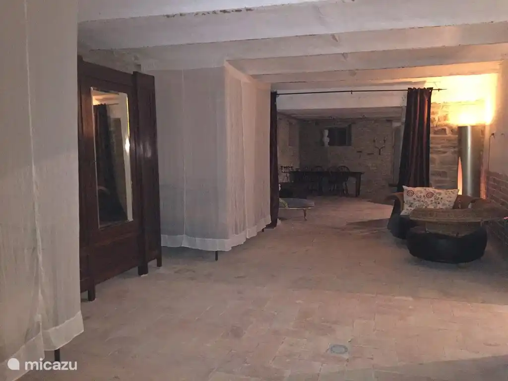 Einer der Schlafräume in der Cantina