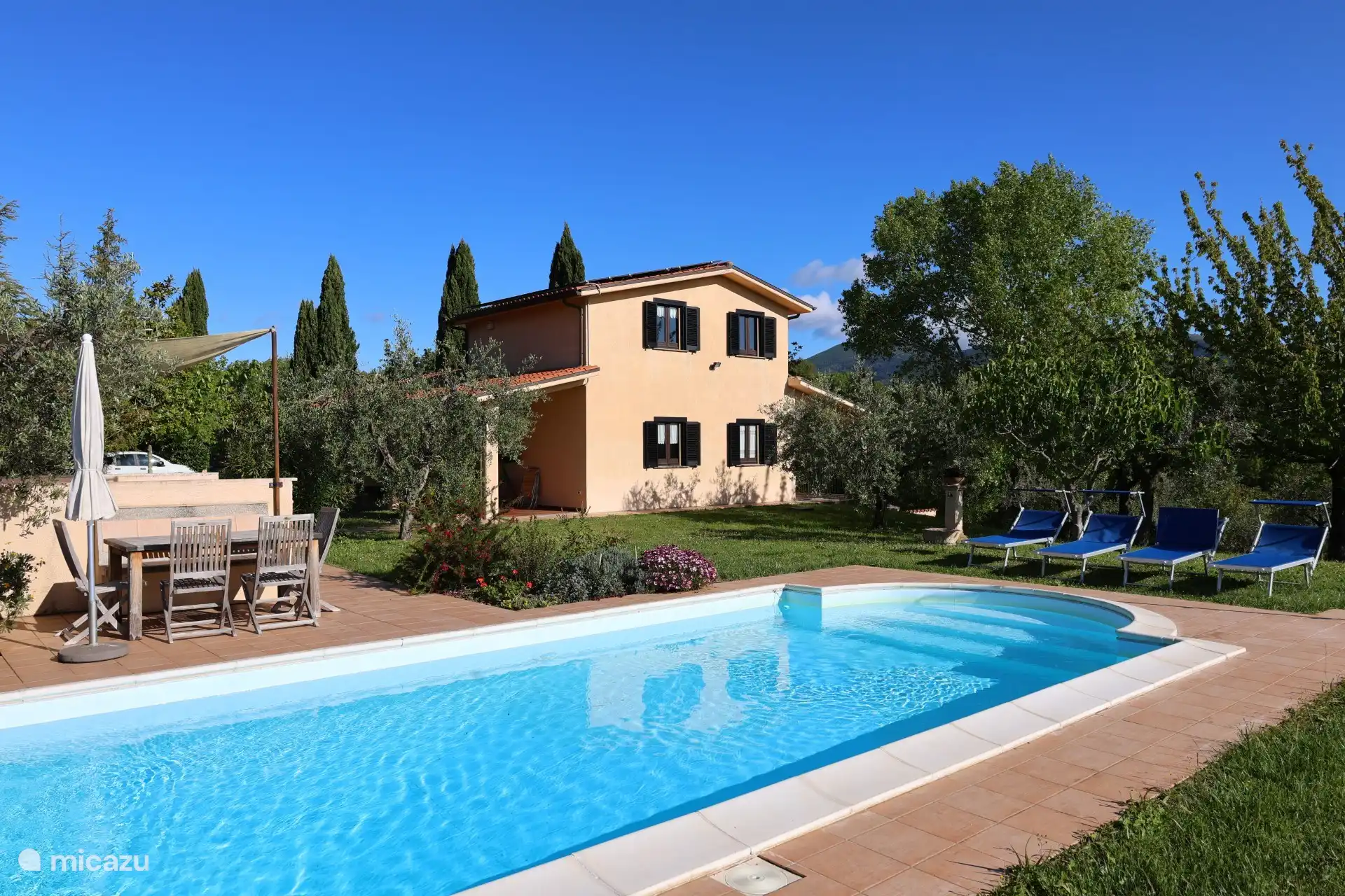 villa, Castelnuovo di Farfa, Lazio, Italy - Villa Sabina