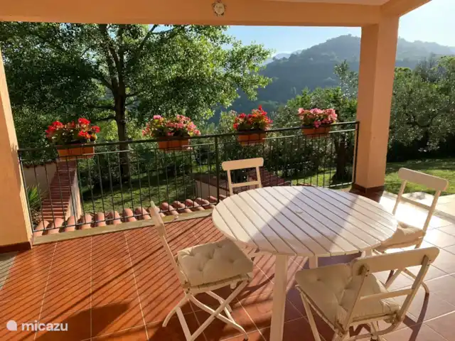 Villa Sabine | Italie, Le Latium, Castelnuovo di Farfa - villa Terrasse arrière côté nord-est