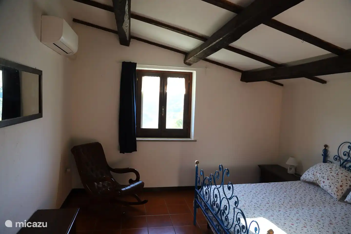 Bedroom 2 with air conditioning, on the first floor