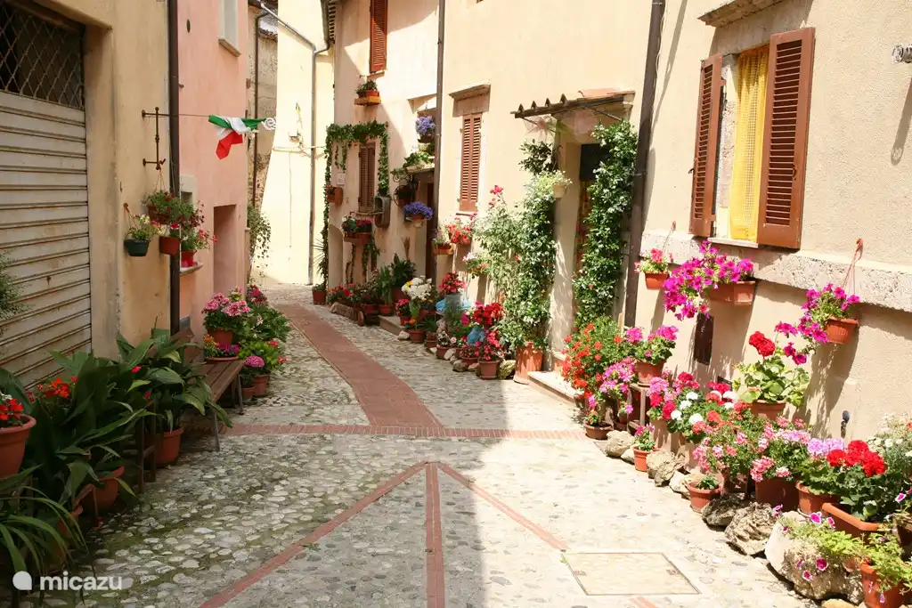 Castelnuovo is a cozy village with medieval hamlet