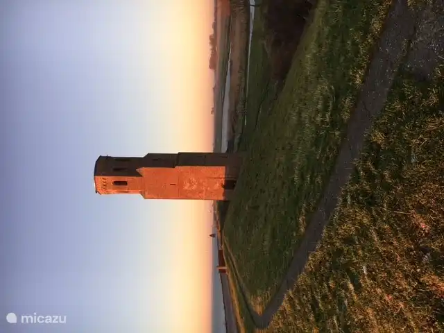 s Ochtends nog even langs de Plompetoren, het enige wat nog resteert van het verloren dorp Koudekerk.