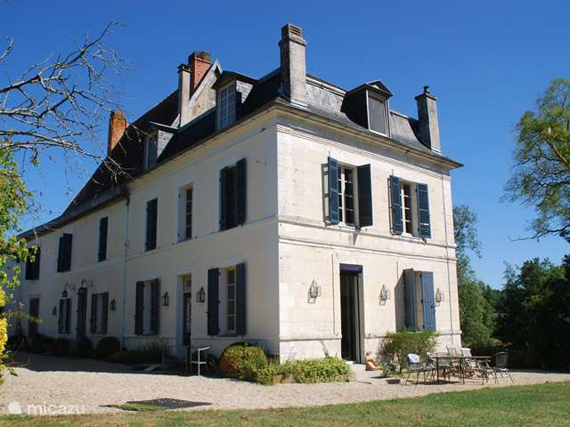 Vakantiehuis Frankrijk, Dordogne, Chenaud - landhuis / kasteel Jachtslot Le Logis (La Mazilière)
