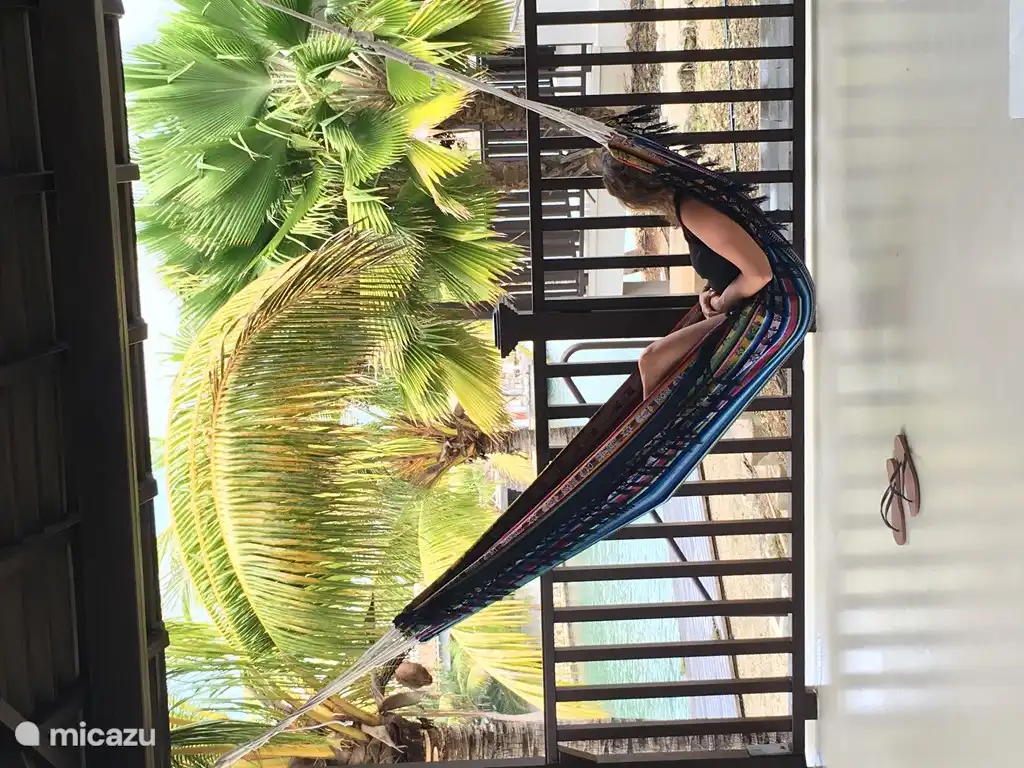 Relaxing on the porch