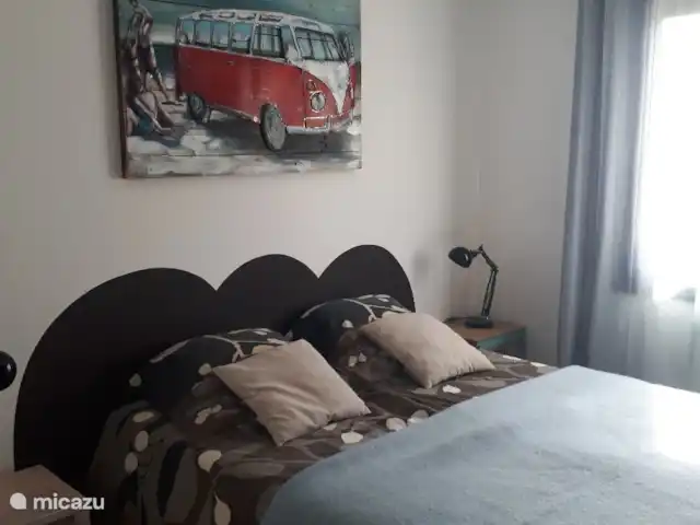 Location de Vacances France, Gard, Anduze, bungalow - Anduze chambre avec lit double 160x200