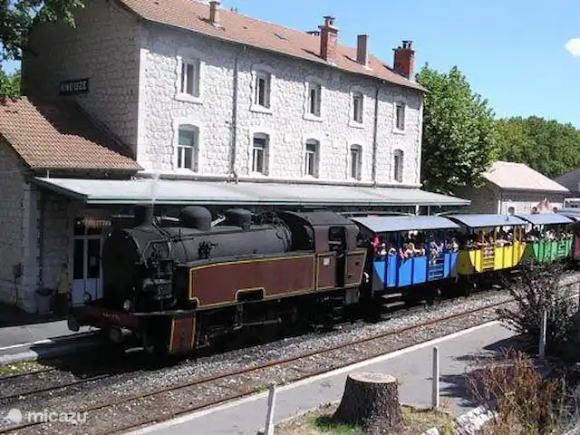 Location de Vacances France, Gard, Anduze, bungalow - Anduze Le train à vapeur de la gare d'Anduze