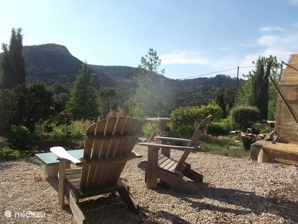 Blick auf den Garten