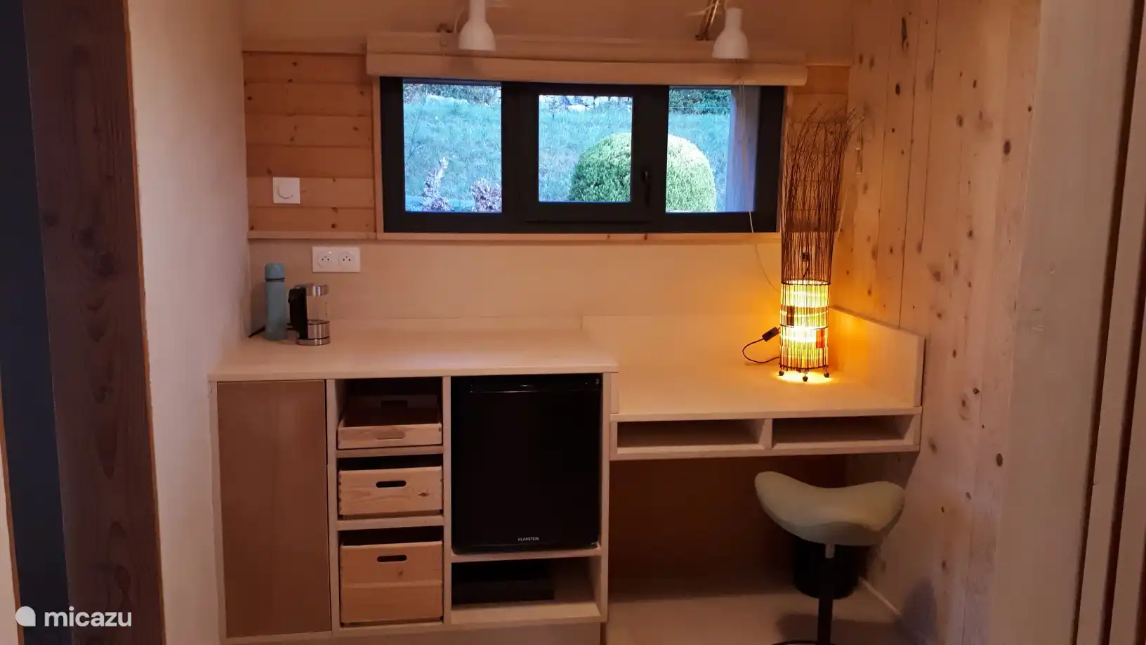 Minibar im Erdgeschoss des Hauptschlafzimmers