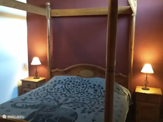 Location de Vacances Espagne, Estrémadure, Alcuéscar, gîte / cottage - Finca El Chorrillo - Casita Lit à baldaquin