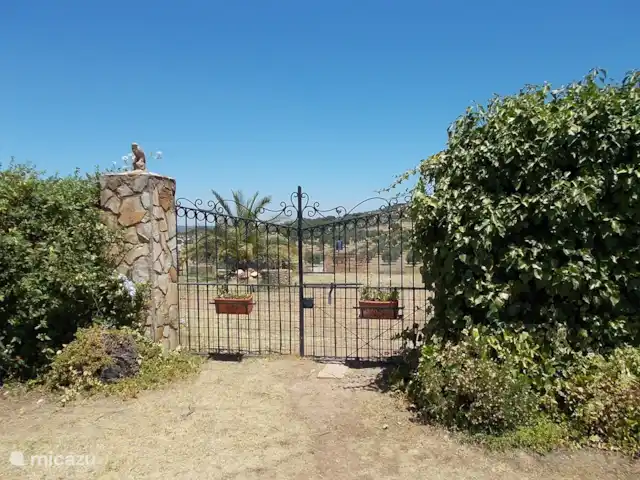 Location de Vacances Espagne, Estrémadure, Alcuéscar, gîte / cottage - Finca El Chorrillo - Casita Entrée principale