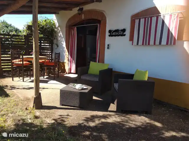 Location de Vacances Espagne, Estrémadure, Alcuéscar, gîte / cottage - Finca El Chorrillo - Casita Terrasse