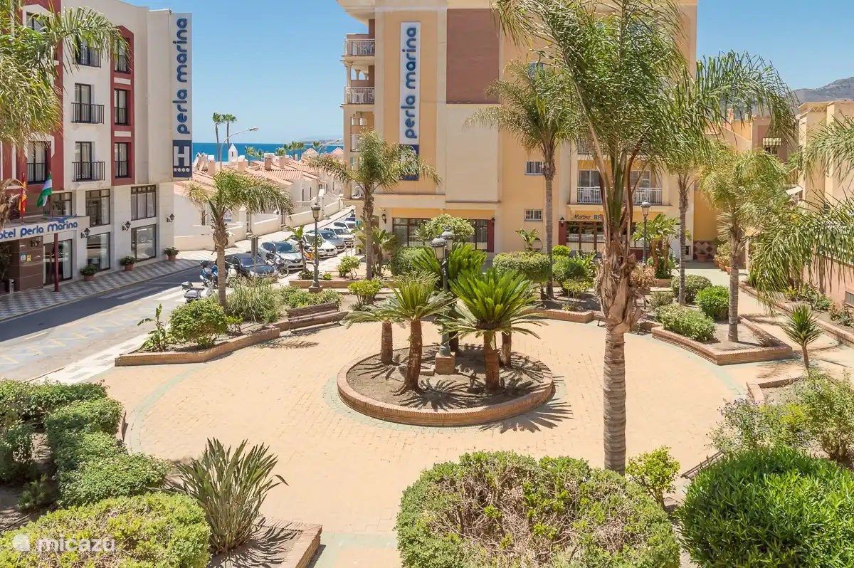 Blick aus dem Wohnzimmer