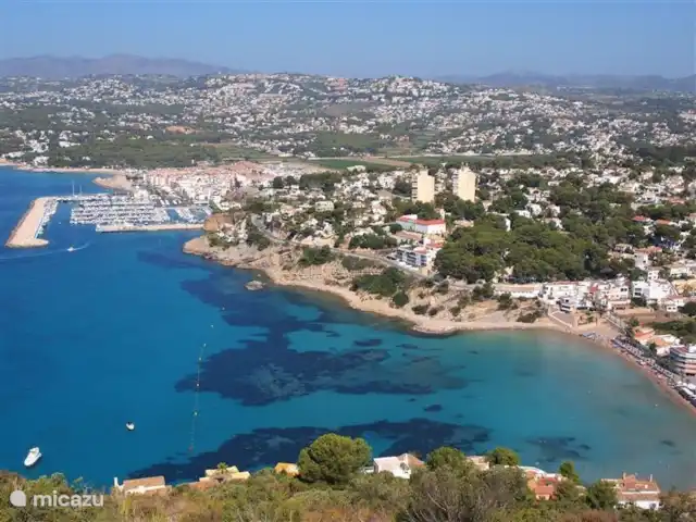 Villa Catherina El Portet | Espagne, Costa Blanca, Moraira - villa Vue depuis la tour du XVe siècle sur El Portet / Moraira