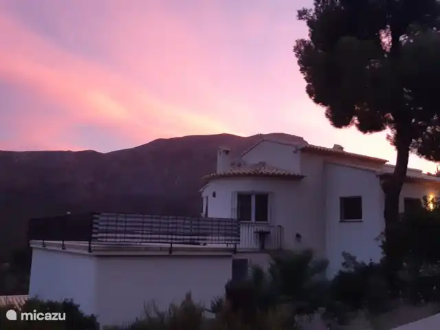 Casa Les Bassetes huren in Spanje, Costa Blanca, Adsubia - villa Sunset terras