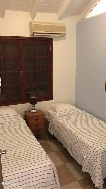 The 3rd bedroom with 2 x 1 person beds