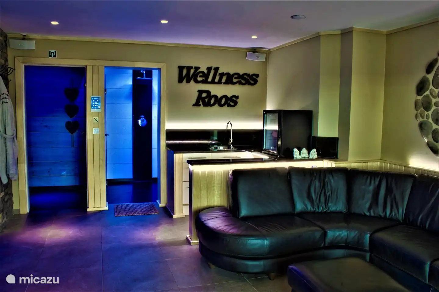 Die Wellness-Lounge: Hier können Sie vor, nach und während des Wellness-Events zusammensitzen.