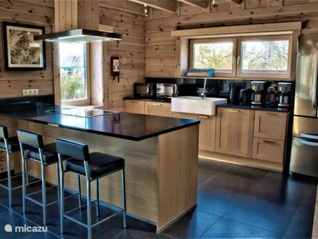 Wellness Chalet ROOS in Durbuy | Belgique, Ardennes, Bomal-sur-Ourthe - villa La cuisine bien équipée !