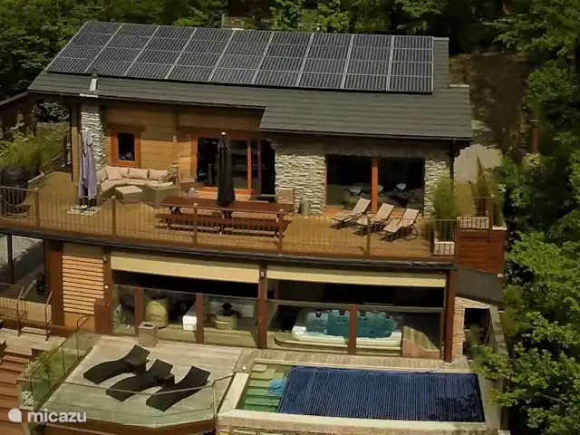 Wellness Chalet ROOS in Durbuy | Belgique, Ardennes, Bomal-sur-Ourthe - villa L’ensemble du tableau, tous les niveaux, profitez-en !