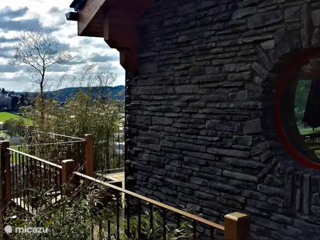 Wellness Chalet ROOS in Durbuy | Belgique, Ardennes, Bomal-sur-Ourthe - villa Ce côté de la maison « respire » également l’ambiance des vacances ardennaises !