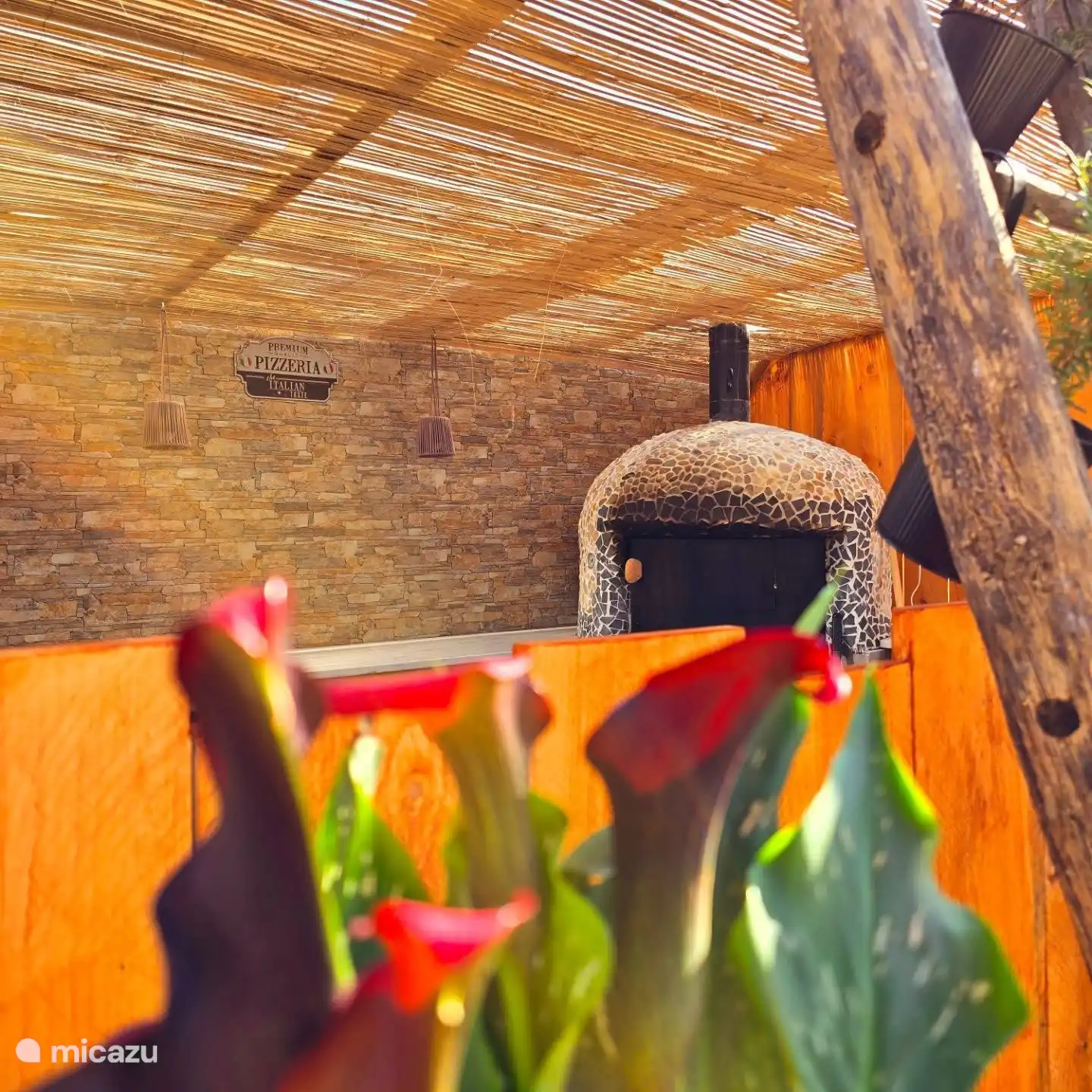 Nuestro horno de pizza casero 