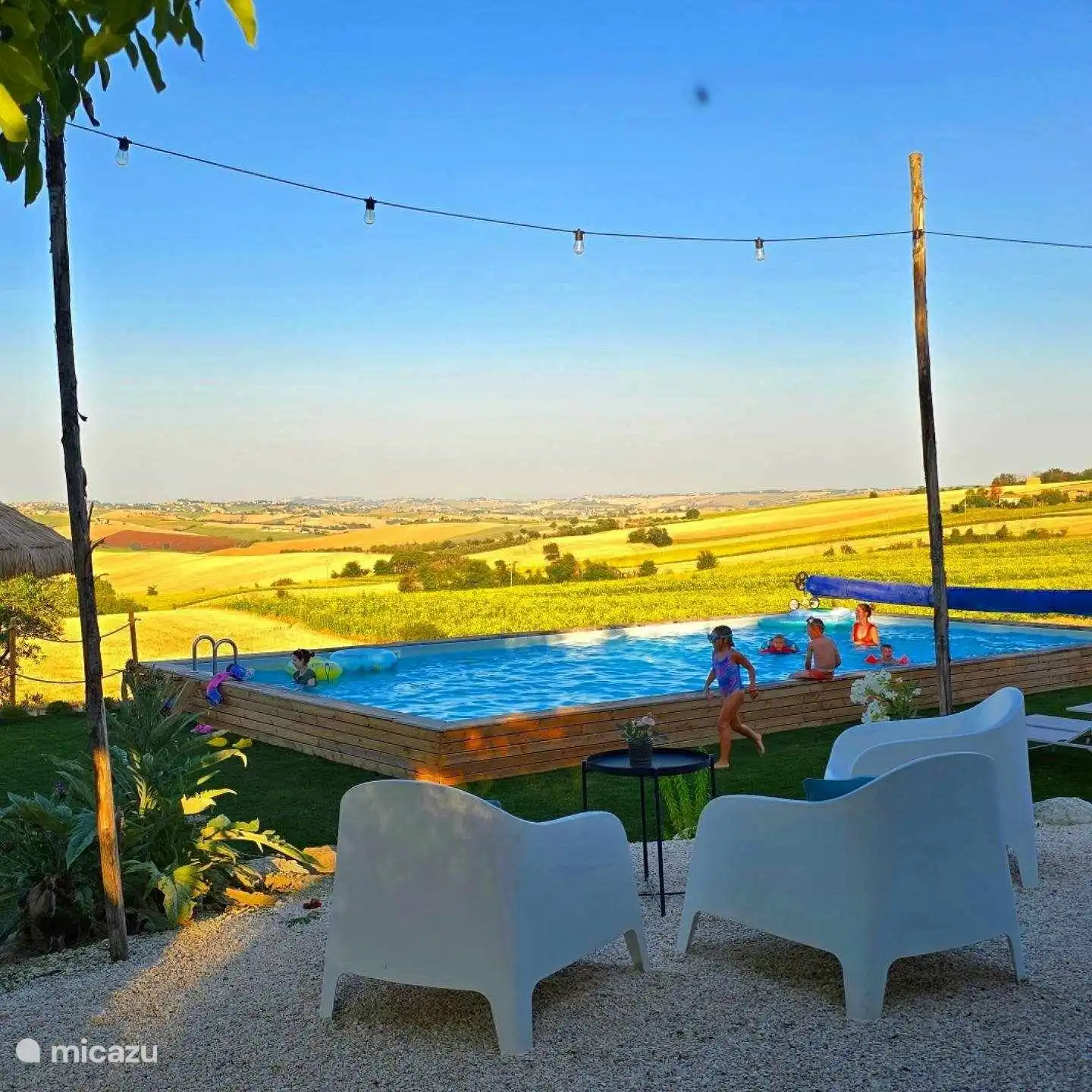 Piscina para una diversión sin fin 