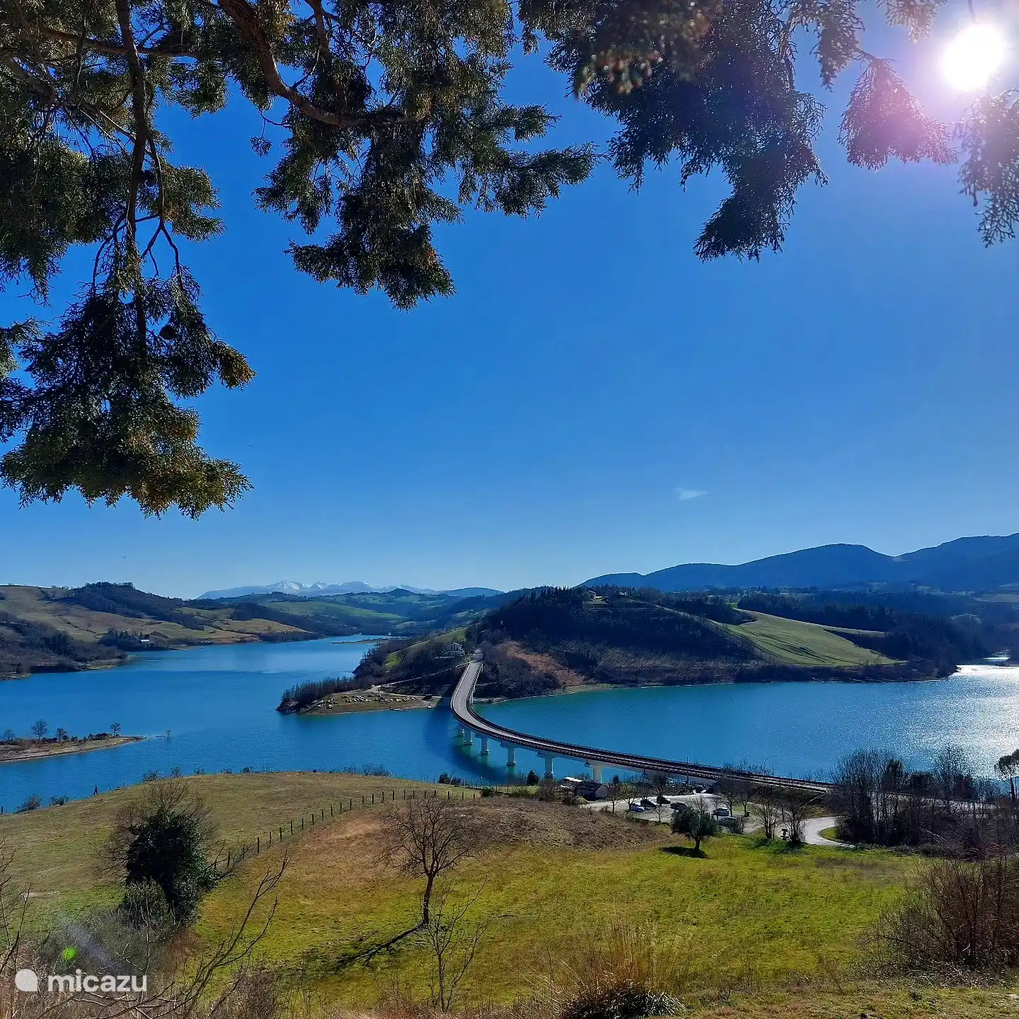 Lago Cingoli, un hermoso lugar a solo 15min. montar