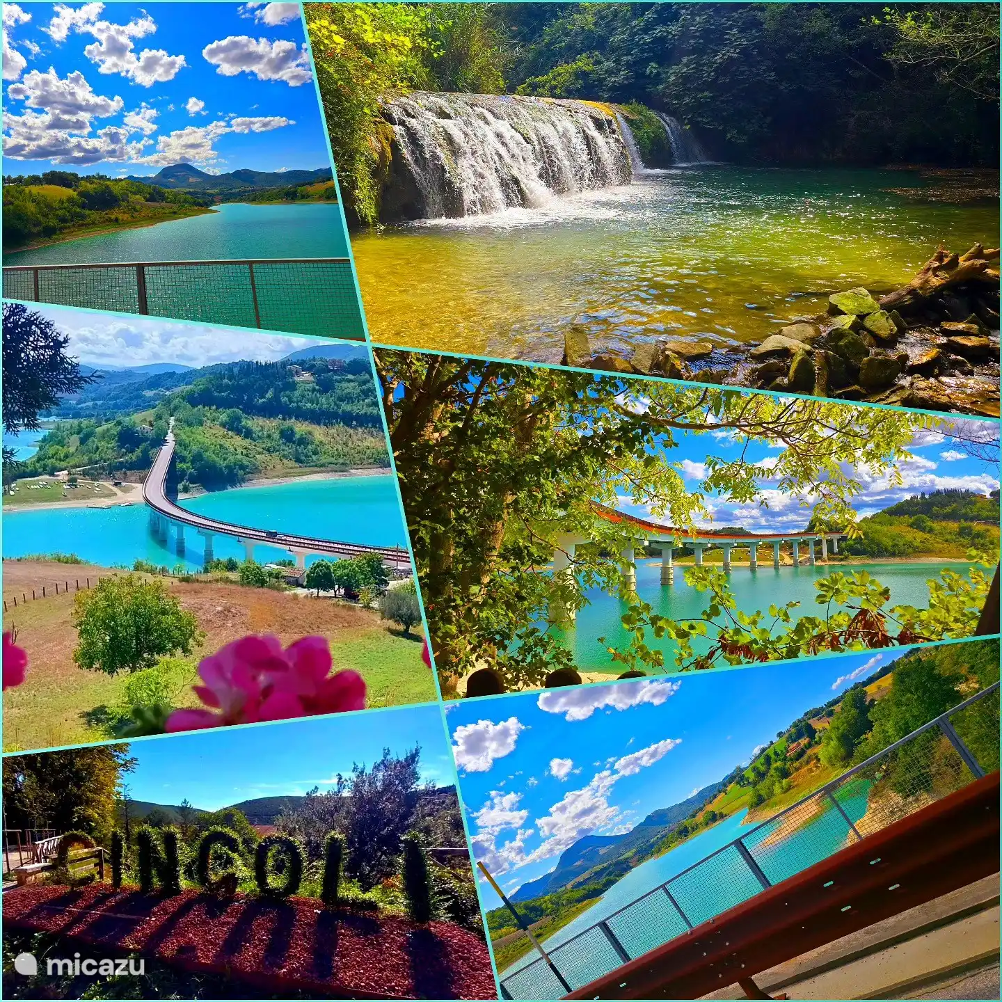 Los hermosos puntos de la zona, a solo 2 a 15 minutos. montar