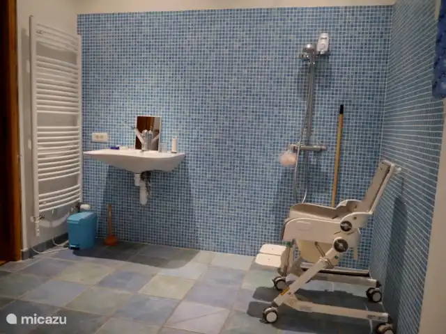 La Garussiere en Francia, Vaucluse, Les Cordiers - casa vacacional baño 2 (apto para silla de ruedas)