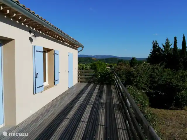 La Garussiere en Francia, Vaucluse, Les Cordiers - casa vacacional vista del luberon