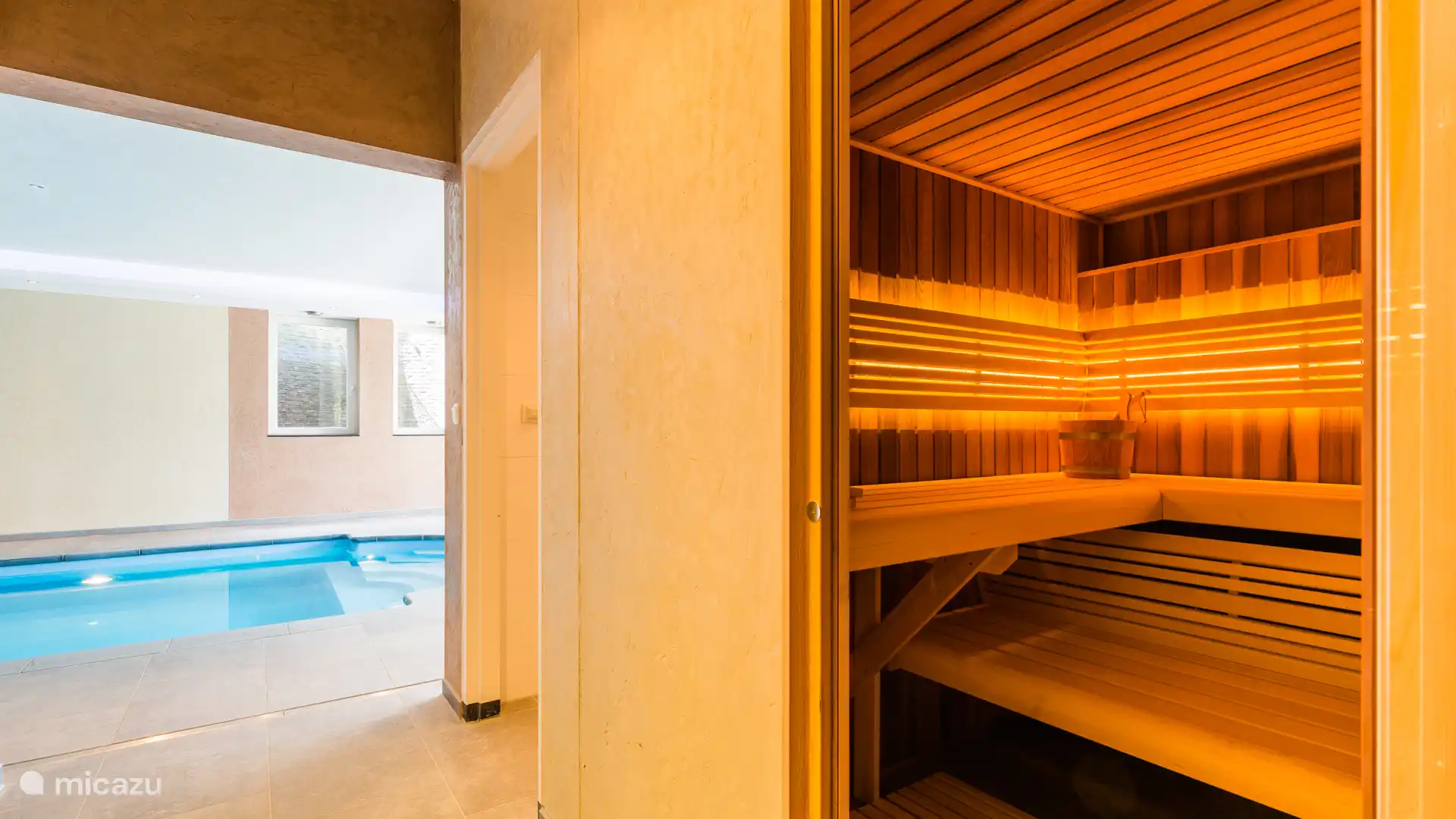 Wellness Sauna en Zwembad