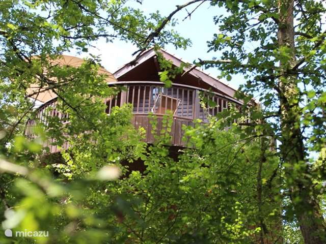 Casa vacacional Francia, Aquitania – cabaña de madera Garganta de Cabane Rouge