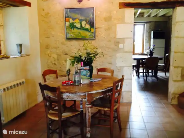 casa vacacional en Francia, Dordoña, Nontron – La pequeña casa Salón con paso a cocina