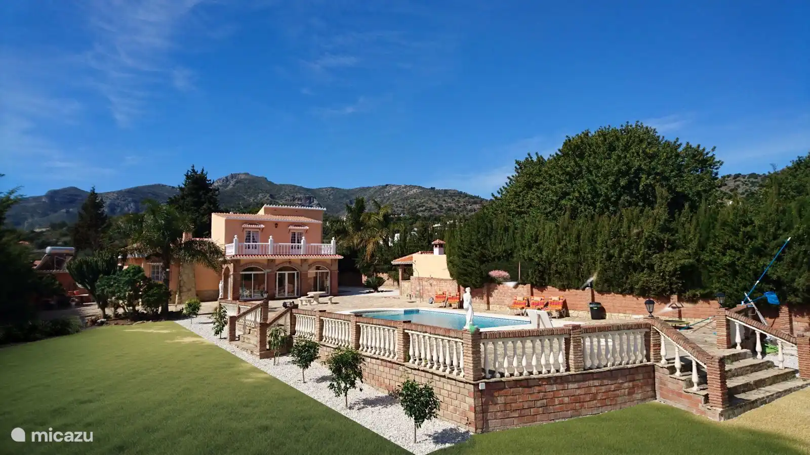 Villa mit Meerblick und privatem Pool in Spanien, Costa del Sol, Málaga - Villa